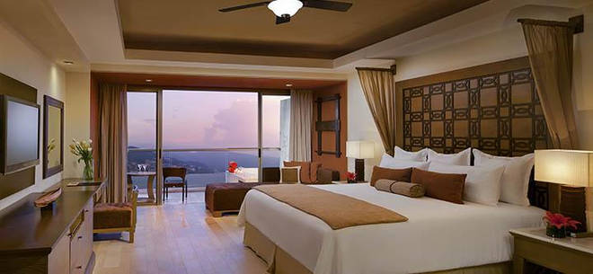 King room with a balcony at Now Amber resort