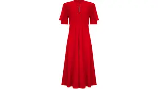 Holly's dress is available from Finery London