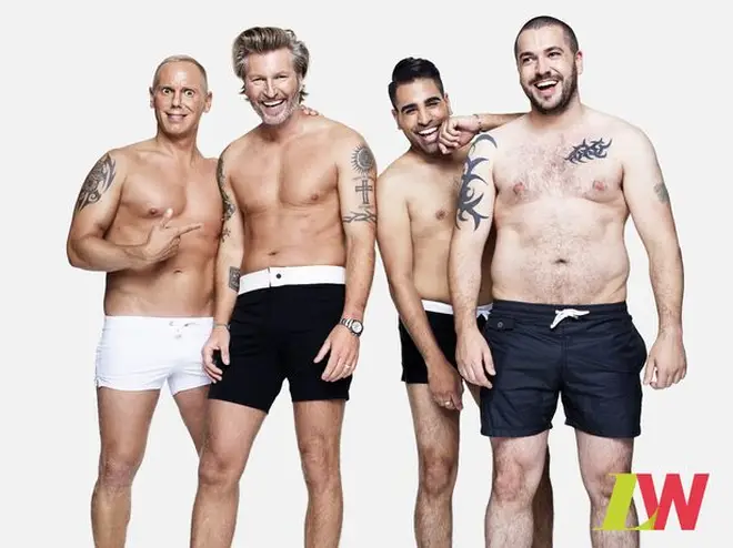 Shayne Ward appeared in a Loose Women body positivity campaign