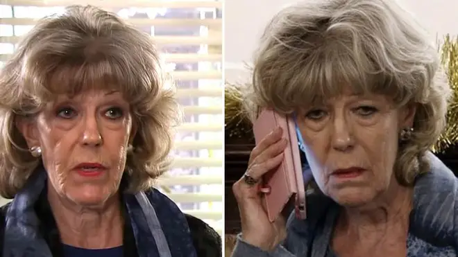 Sue Nicholls has spoken out about her scary fall