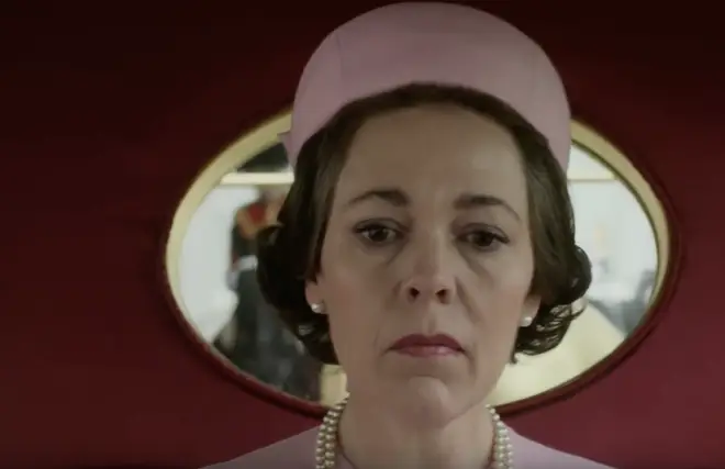 Olivia Colman does a voiceover through the trailer