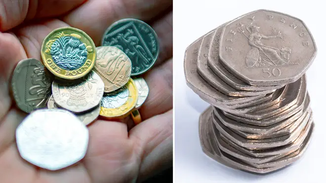 The rarest 50ps in circulation have been revealed