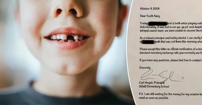 One headteacher's letter to the Tooth Fairy has gone viral