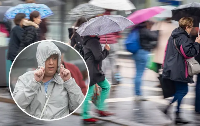 The UK will have some heavy rain this weekend