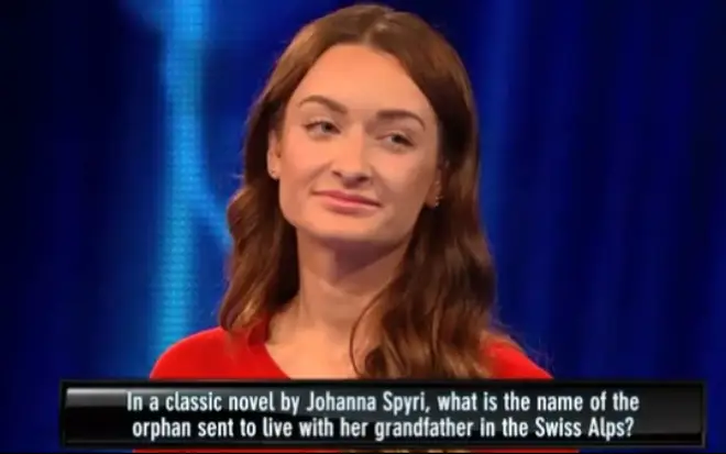 Viewers were baffled by her answer to the historical question