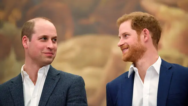 Prince Harry did add: 'I love him dearly and the majority of stuff is created out of nothing'