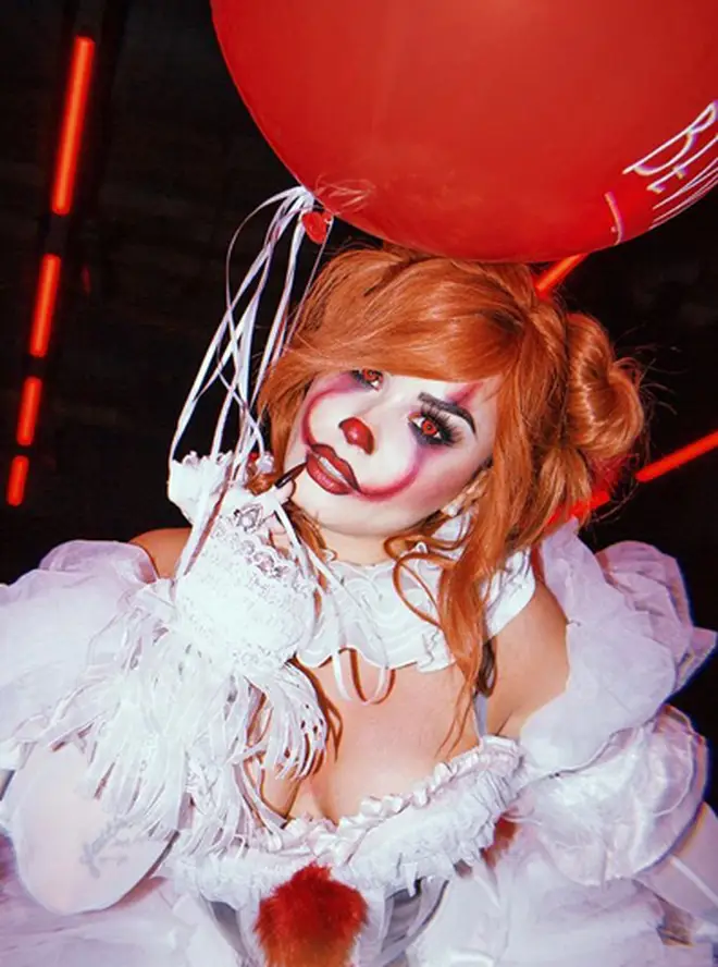 For round two, Demi Lovato was Pennywise the clown