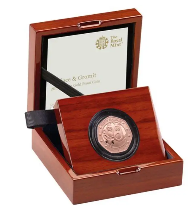 There are only 630 of the 22 carat gold coin available