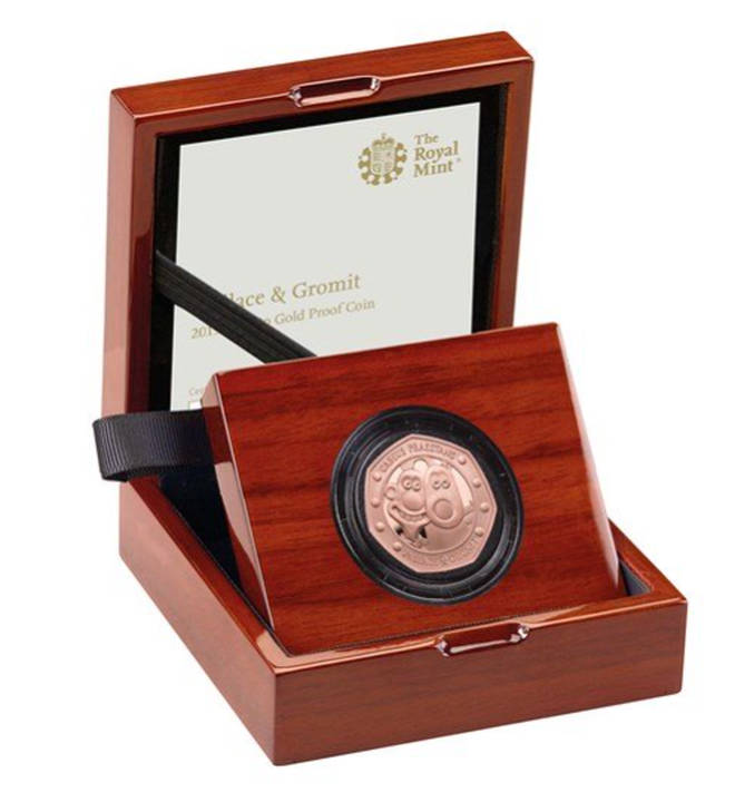 There are only 630 of the 22 carat gold coin available