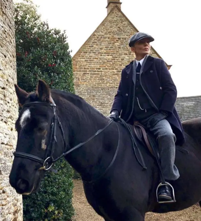 The Spice Girls star looked the part on her horse