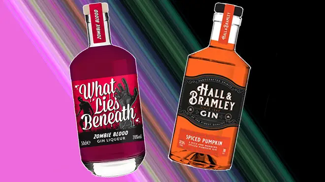 B&M are selling two Halloween-themed gins