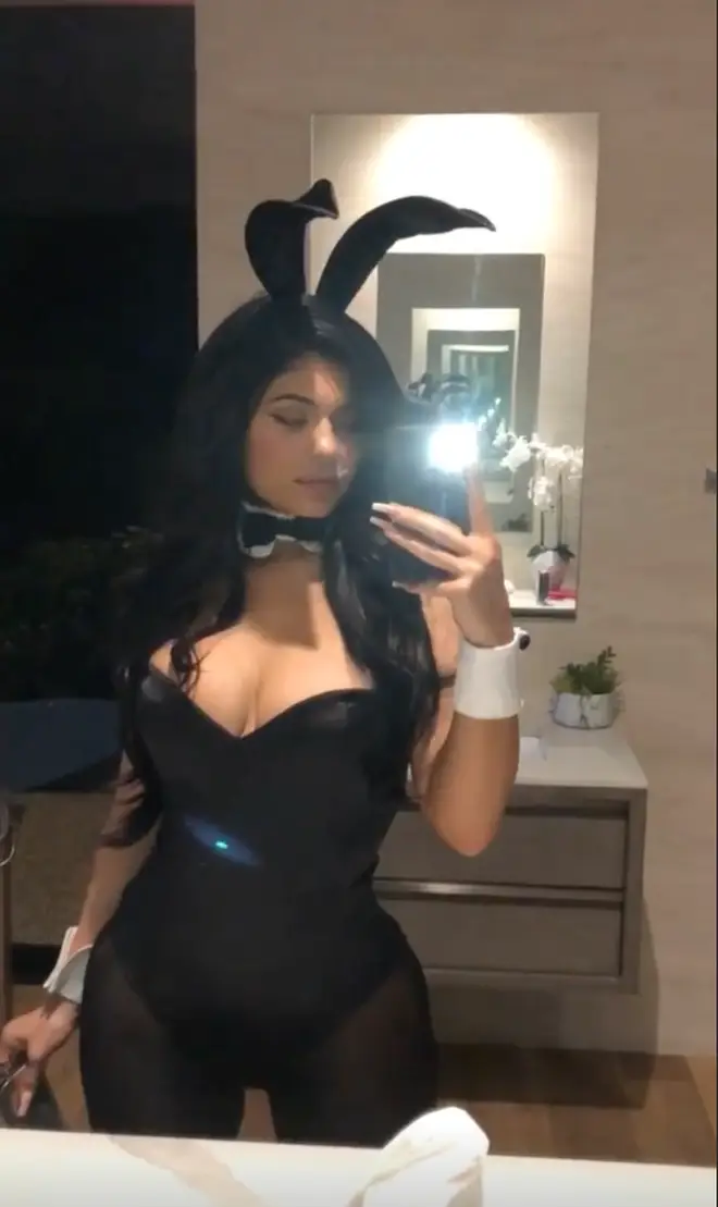 Kylie Jenner as a Playboy bunny