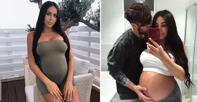 Marnie Simpson has given birth to her first child