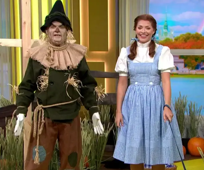 Holly and Phil transformed for their Wizard of OZ This Morning special