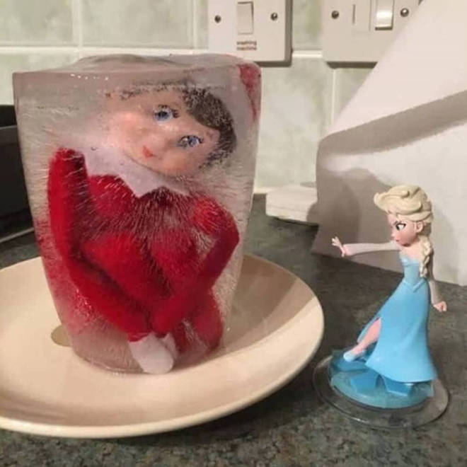 Frozen's Elsa has cast her spell on Elf!