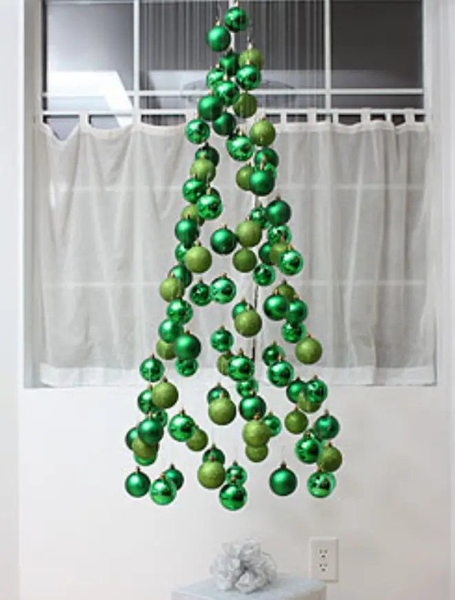 String your baubles together to make this awe-inspiring display.