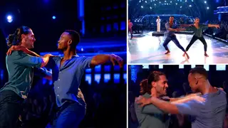 Strictly fans praised the first ever same sex routine