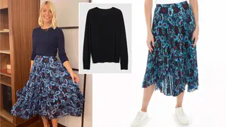 Holly Willoughby is wearing a £350 skirt