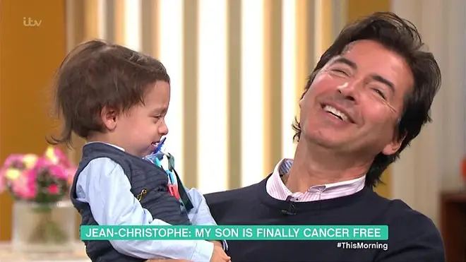 Jean-Christophe has revealed his son may never speak because of his autism