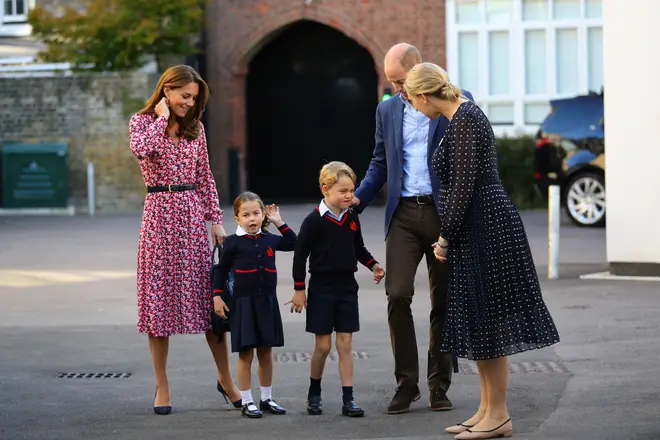 Kate Middleton reportedly met with other parents from her children's school