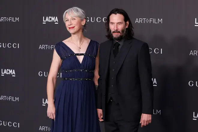 Keanu Reeves has gone public with his girlfriend