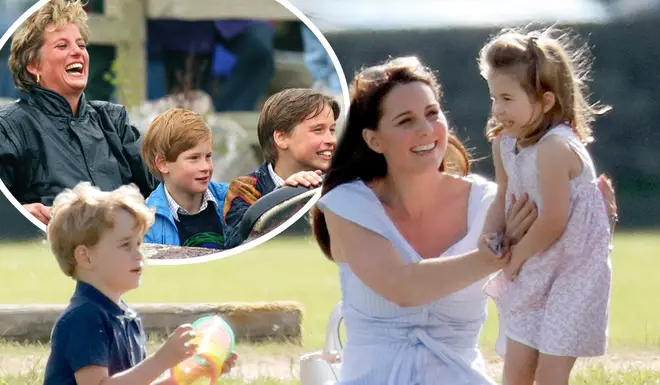 Kate Middleton is raising her children the same way Princess Diana did