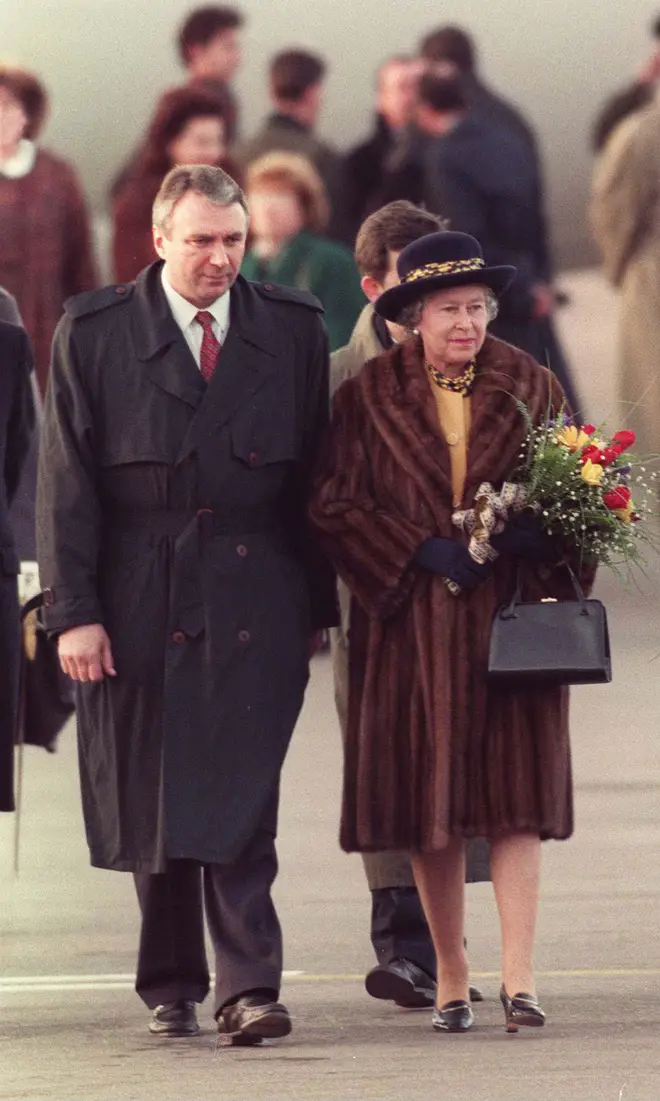 The Queen has caused controversy in the past for wearing real fur