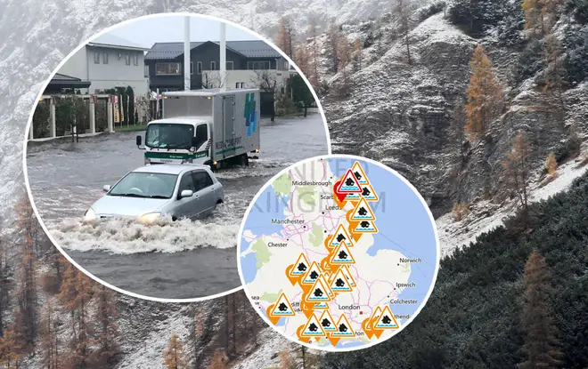 Flooding and freezing is likely for the country