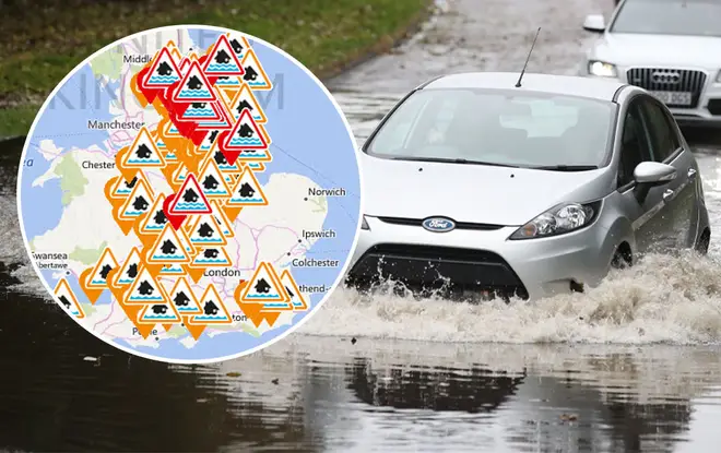 The UK's been littered with weather warnings