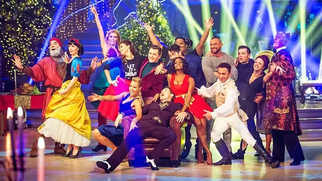 Who will be performing on the Strictly Christmas special?