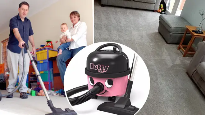 A cleaner has divided Facebook after admitting she loves to vacuum shapes into carpets.