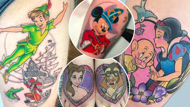 New research has revealed the top 10 most popular Disney tattoos.