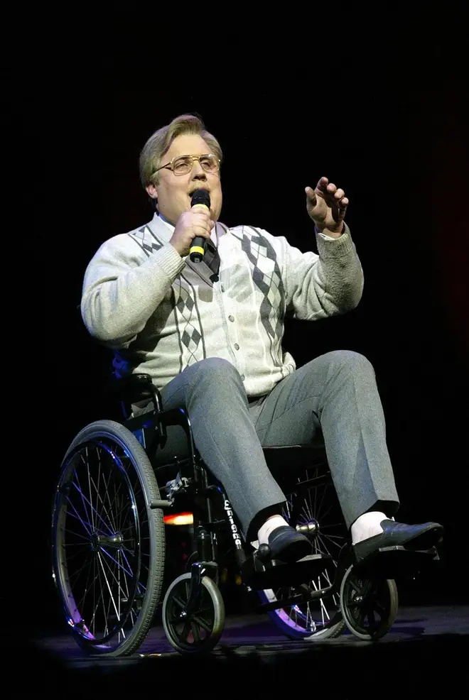 Peter Kay performed as nightclub boss character Brian Potter in 2005