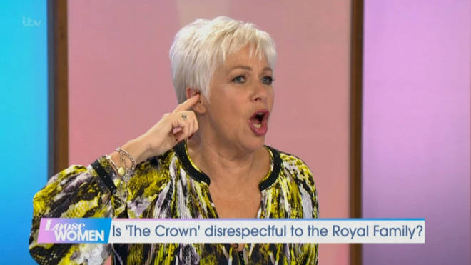 Denise Welch made the shock claims on yesterday's Loose Women