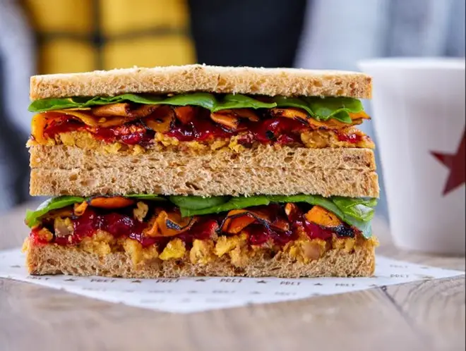 Pret vegan sandwich