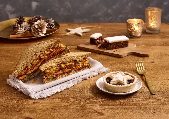 Costa vegan Christmas sandwich