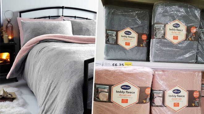 Shoppers Go Wild For Tesco Teddy Fleece Duvet Set Selling For Just