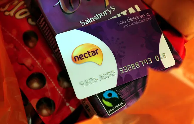 Emma has been racking up her points on the Nectar card