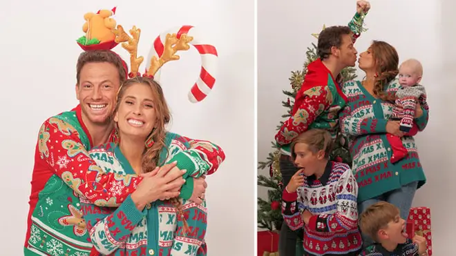 Stacey and Joe have released their Christmas photos
