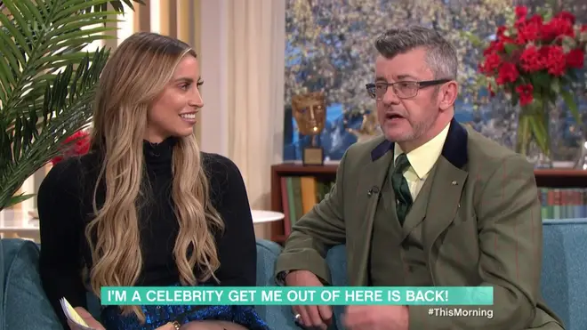Joe Pasquale and Fearne McCann appeared on This Morning