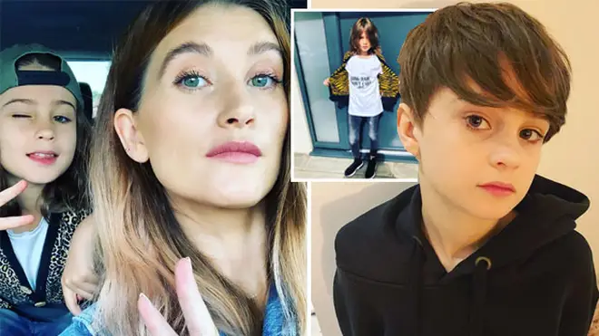 Charley Webb has shared a photo of her eldest son