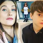 Charley Webb has shared a photo of her middle son