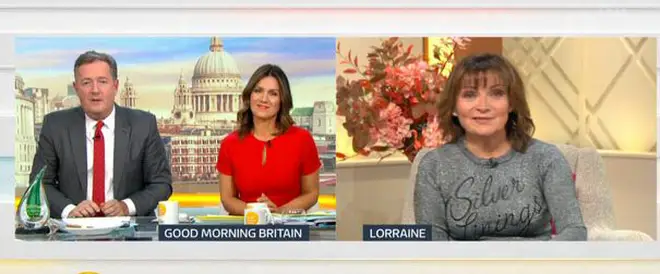 Lorraine hit out at Jennifer on GMB