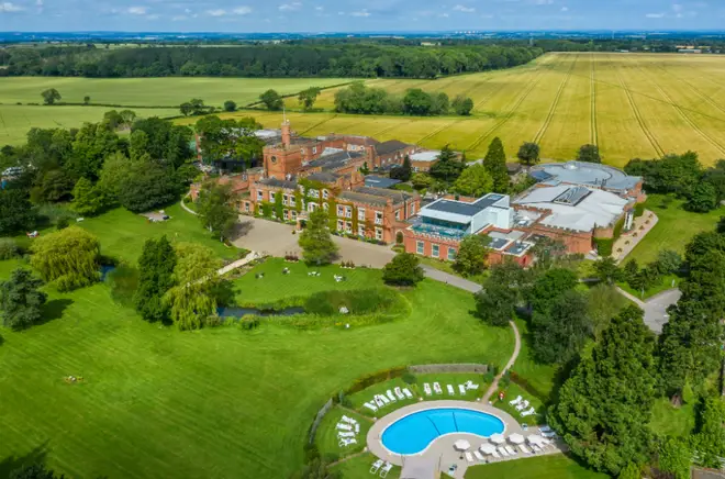 Ragdale Hall is situated in the middle of nowhere, with stunning views from every angle
