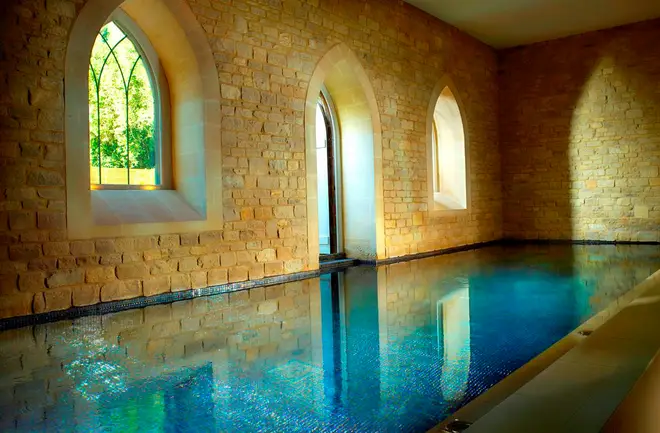 The spa is relaxing and tranquil