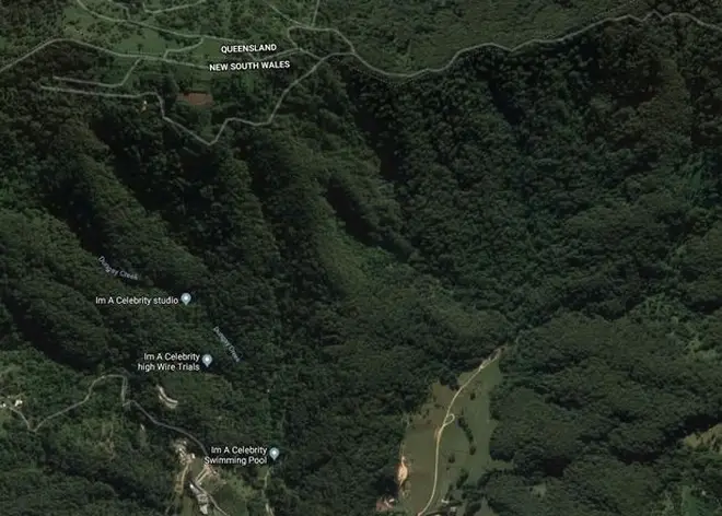 Google Maps reveals the camp's exact location
