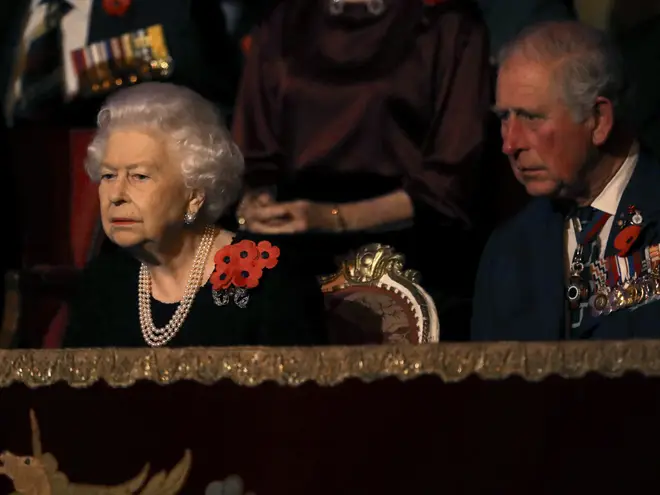 The Queen's relationship with Prince Charles is apparently strained too
