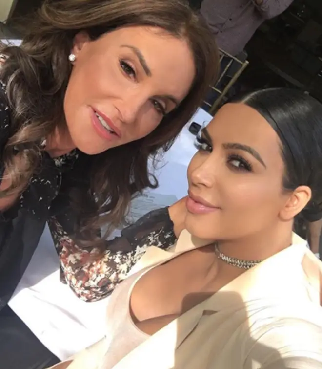 Kim Kardashian has previously been keen to stick up for mum Kris Jenner over Caitlyn's comments