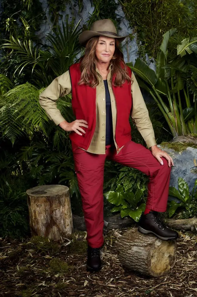 Caitlyn Jenner told her campmates that her family know she is in the jungle