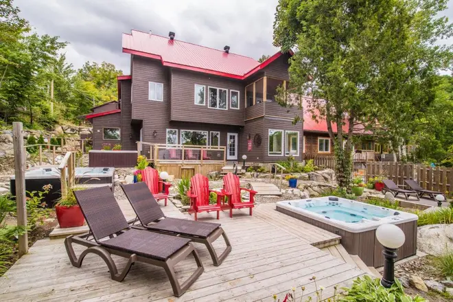 Auberge du Lac Morency is an idyllic accommodation in Laurentides